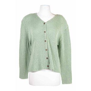 Weather Vane Cardigans LG Green